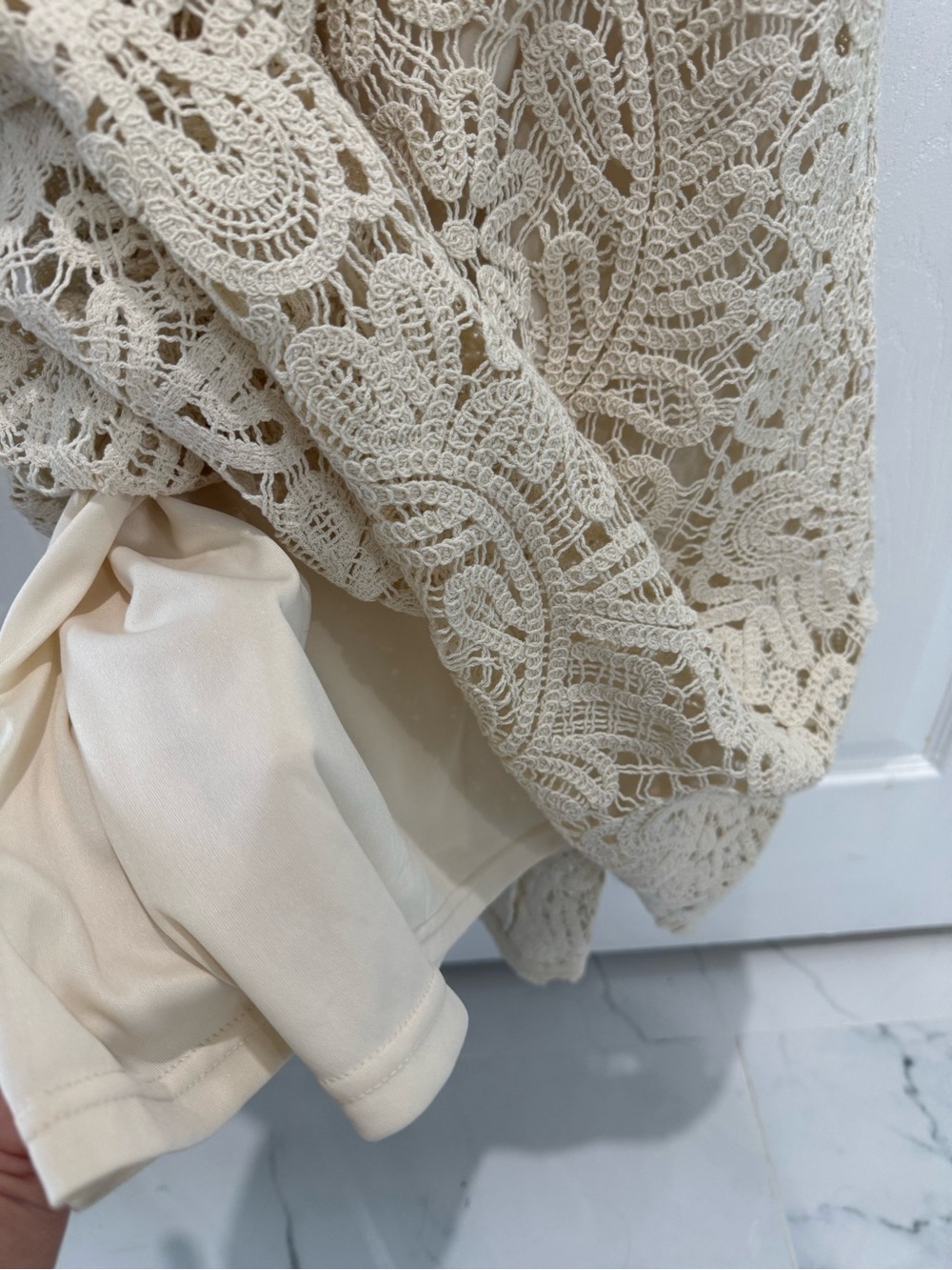 Bardot Adoni Crochet Midi Dress size small - Picture 7 of 12
